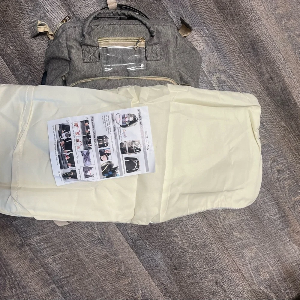 HappyLouka baby diaper bag.